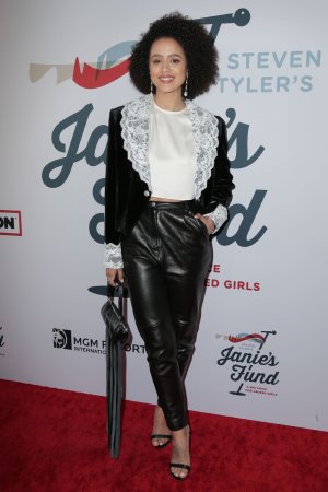 Nathalie Emmanuel at the 3rd Annual Steven Tyler GRAMMY Viewing Party