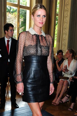 Nicky Hilton at Fashion Week in Paris