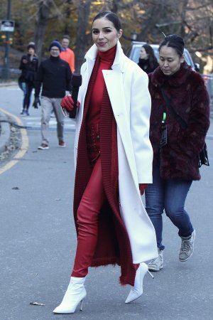 Olivia Culpo attends the Macy’s Thanksgiving Day Parade