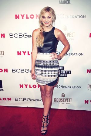 Olivia Holt attends the Nylon magazine Young Hollywood Party