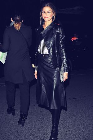 Olivia Palermo attends H&M Paris Fashion Show