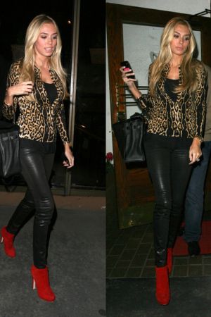 Petra Ecclestone at Madeo restaurant in West Hollywood