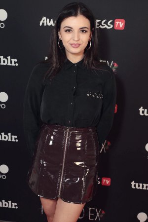 Rebecca Black attends Premiere of AwesomenessTV’s ‘My Dead Ex’