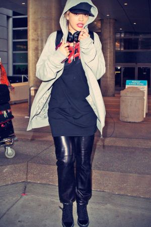 Rita Ora at LAX Airport