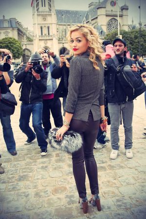 Rita Ora Paris Fashion Week