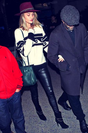 Rosie Huntington-Whiteley at LAX