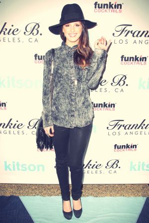 Shenae Grimes The Get Festive with Frankie B