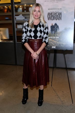 Sienna Miller attends American Woman screening