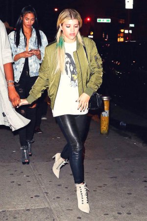 Sofia Richie arriving at Up & Down