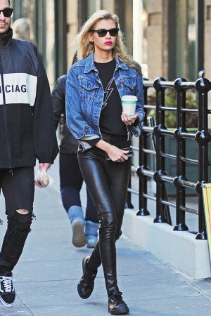 Stella Maxwell out and about in New York