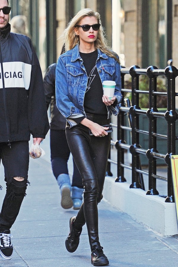 Stella Maxwell out and about in New York