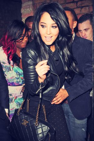 Tulisa Contostavlos at the Rose club