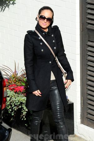 Tulisa Contostavlos at the X Factor Studios in London