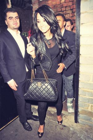 Tulisa Contostavlos out and about candids