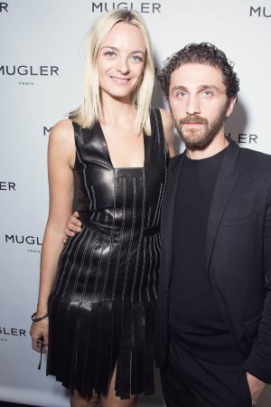 Virginie Courtin Clarins attends the Mugler Paris Store Party