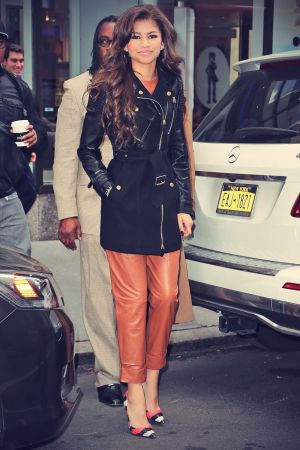 Zendaya Coleman out and about candids in NYC