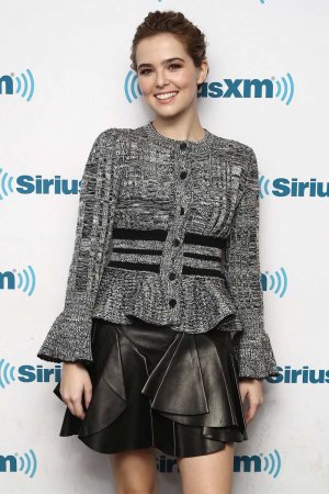 Zoey Deutch at SiriusXM studio