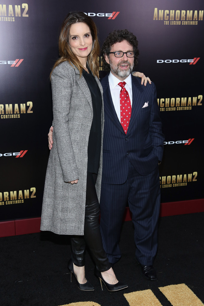 Tina Fey attends the Anchorman 2 The Legend Continues premiere