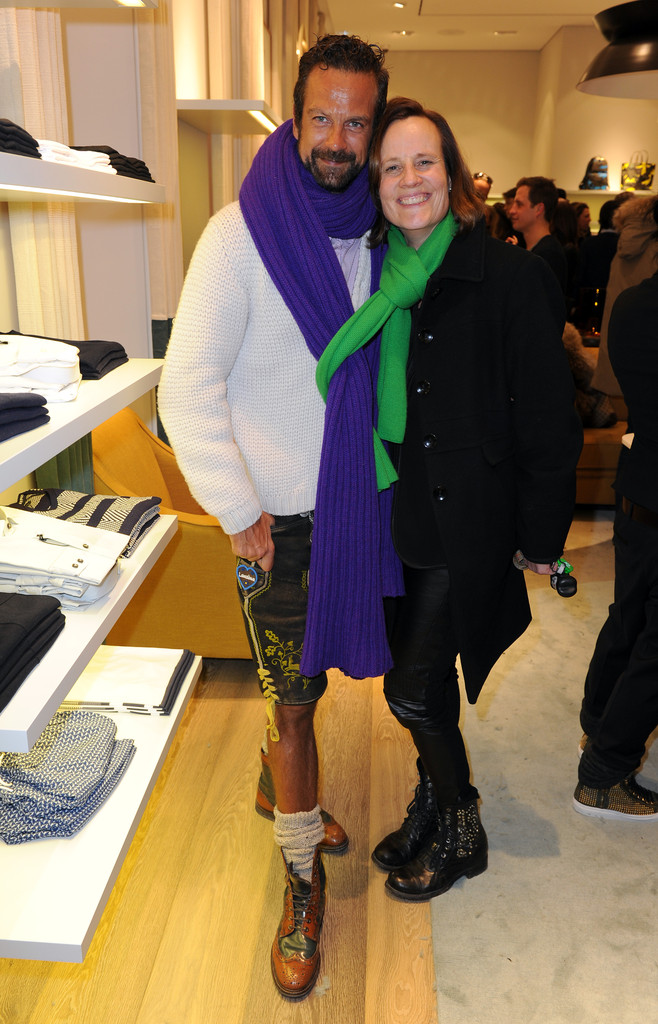 Verena Klein and Petra Winter attend Apropos Concept Store Opening