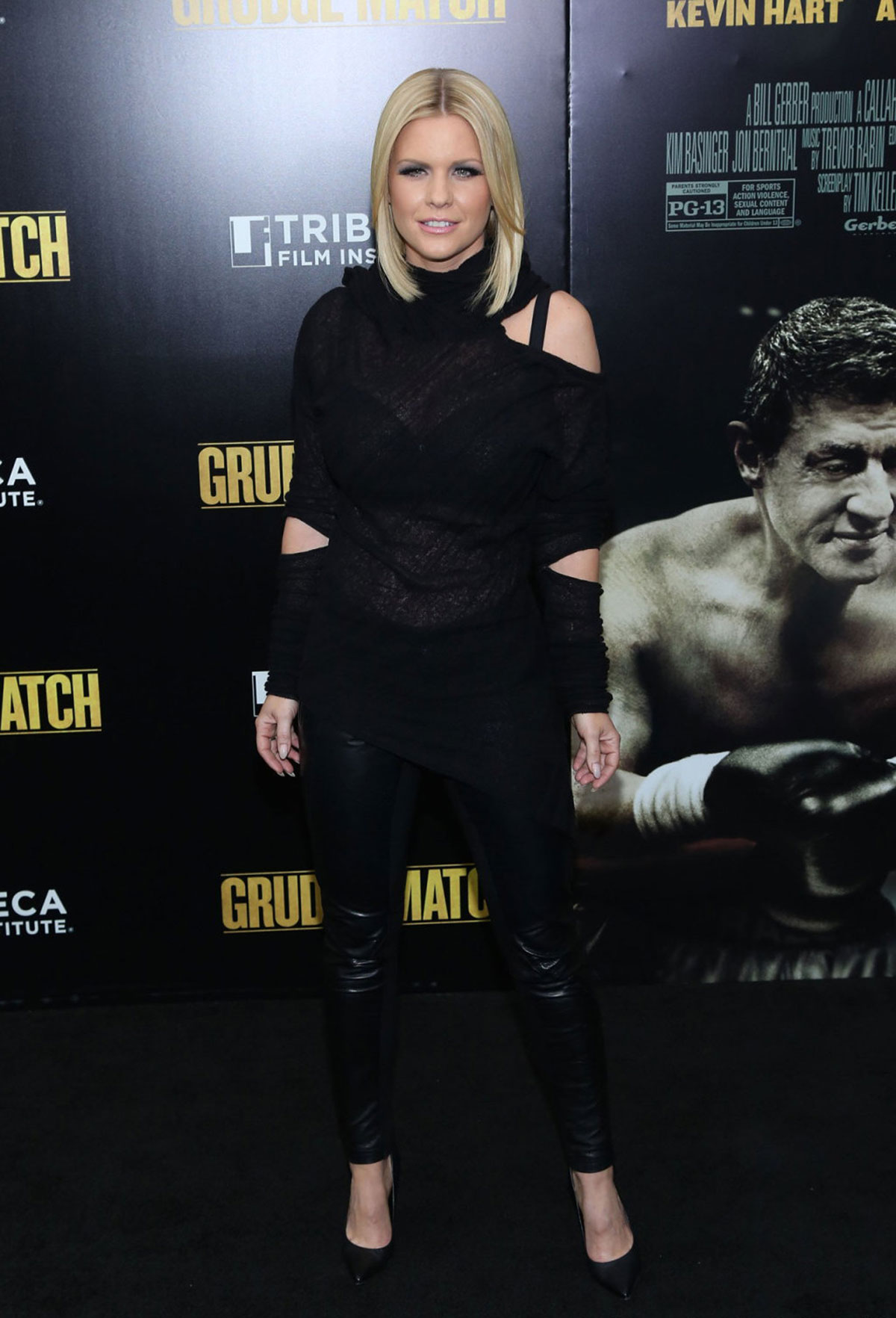 Carrie Keagan Attending the Grudge Match screening