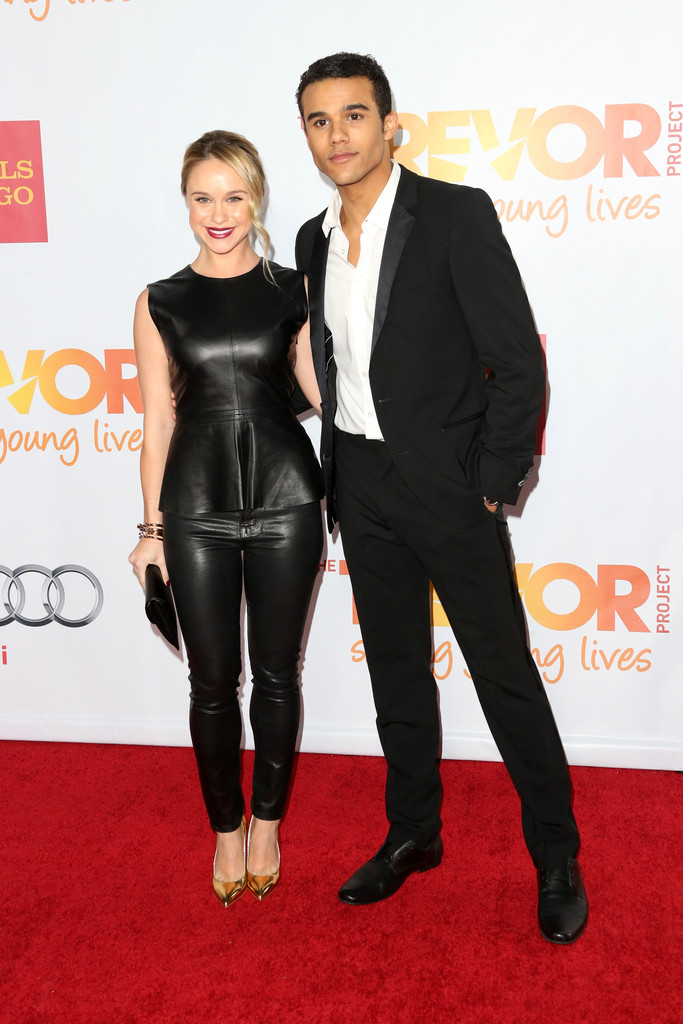 Becca Tobin attends TrevorLIVE LA honoring Jane Lynch and Toyota