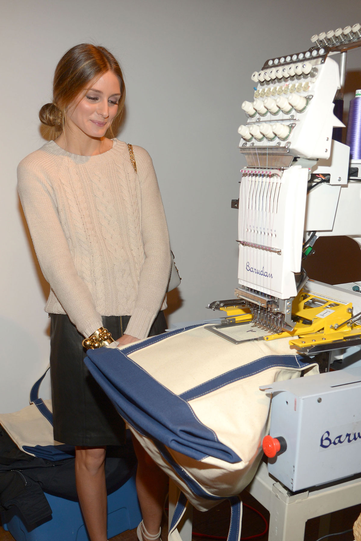 Olivia Palermo at Old Navy Holiday Bazaar