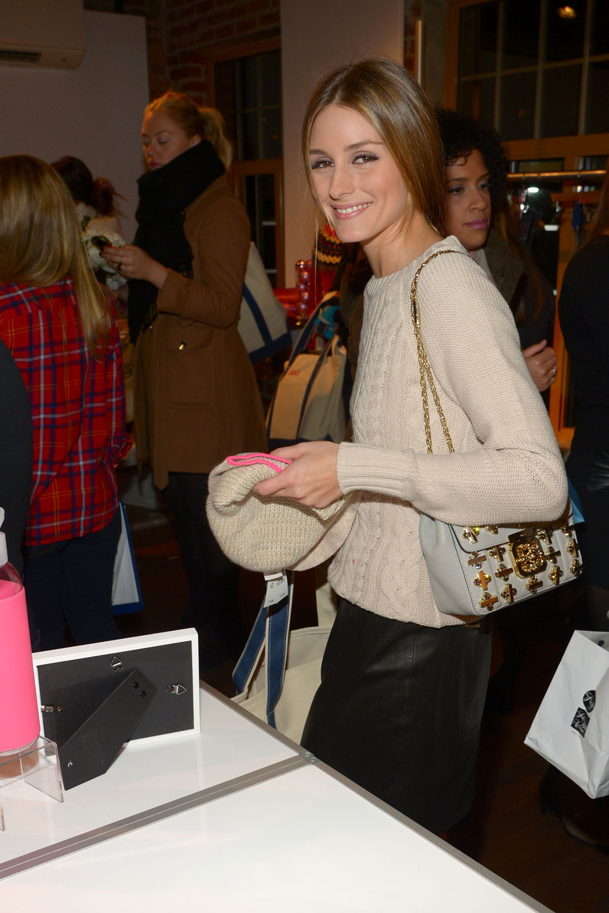 Olivia Palermo at Old Navy Holiday Bazaar