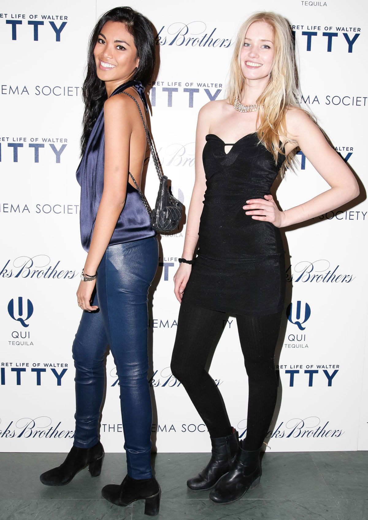 Meki Saldana attends 20th Century Fox with The Cinema Society