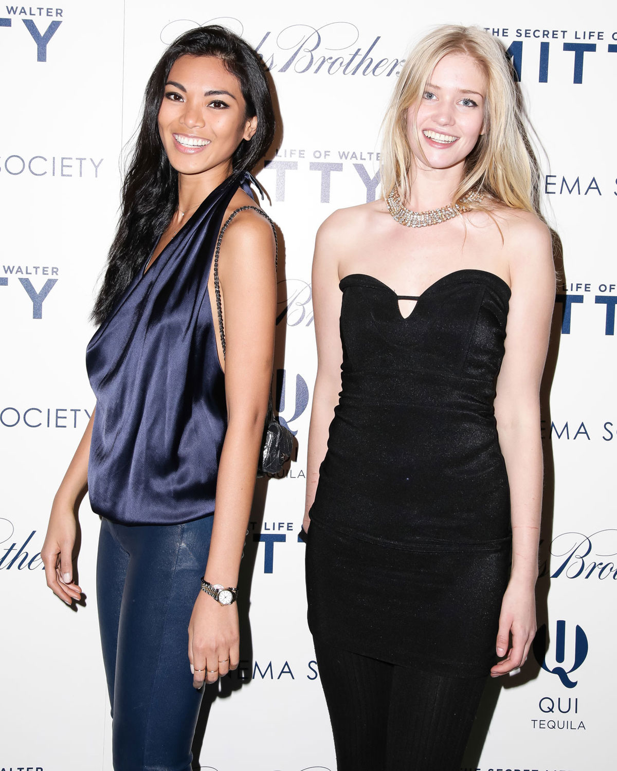 Meki Saldana attends 20th Century Fox with The Cinema Society