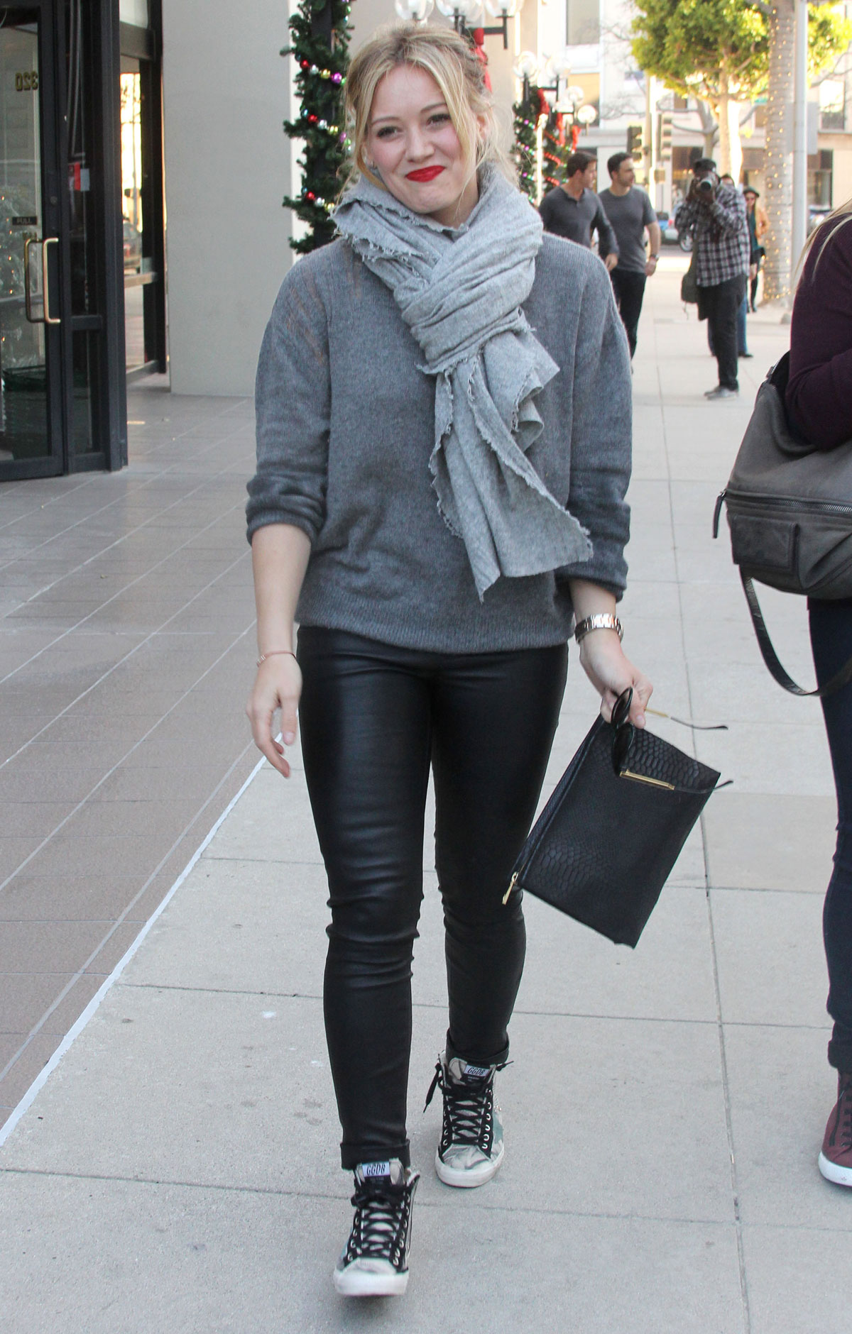 Hilary Duff seen out and about in LA