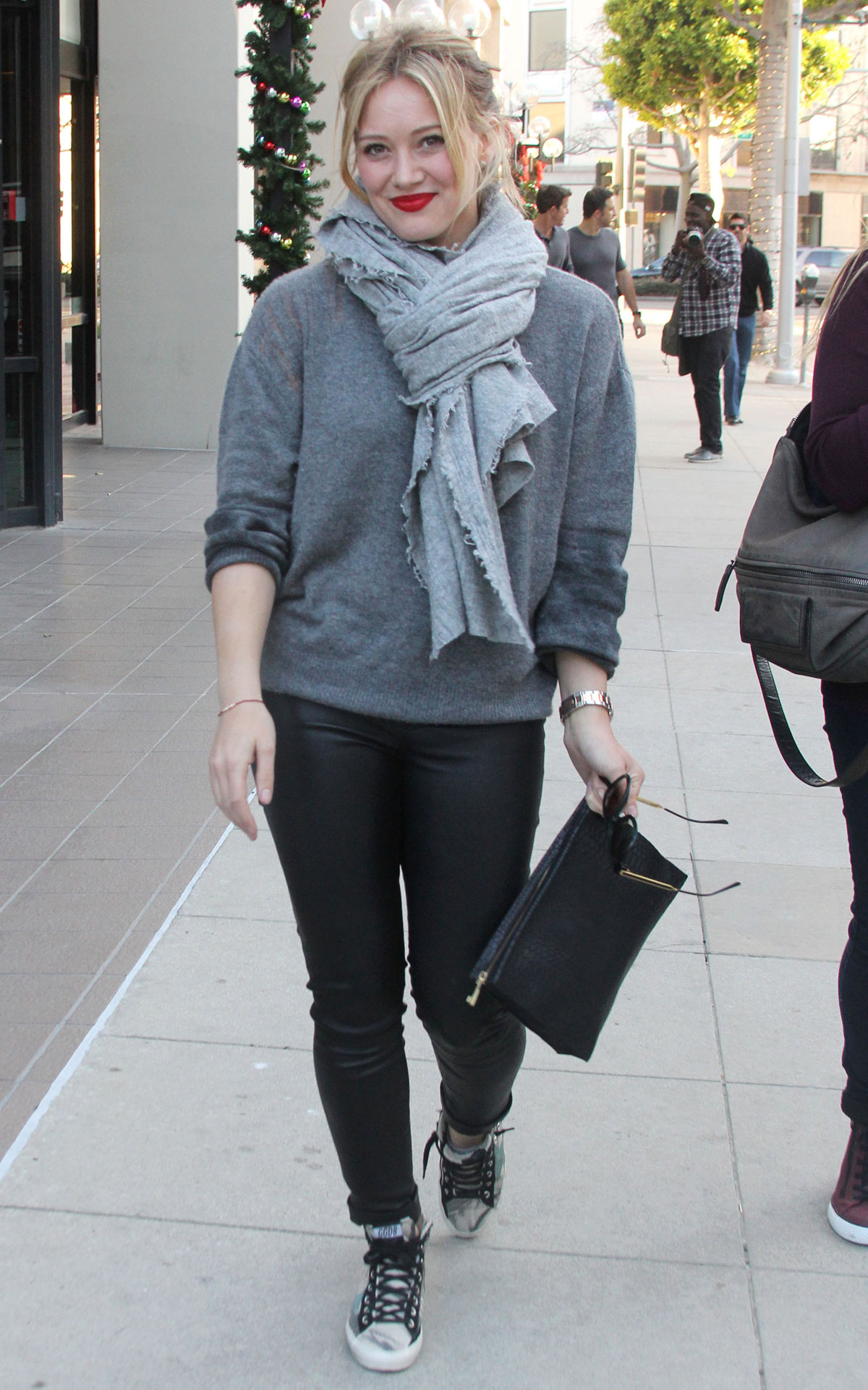 Hilary Duff seen out and about in LA