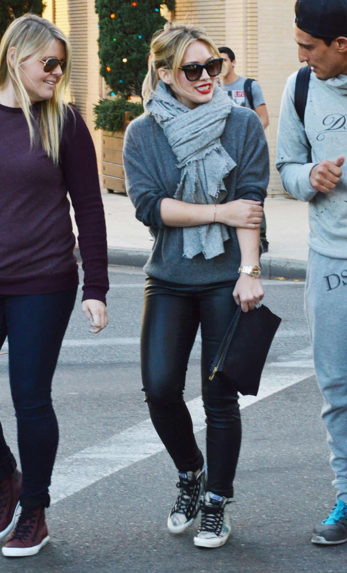 Hilary Duff seen out and about in LA