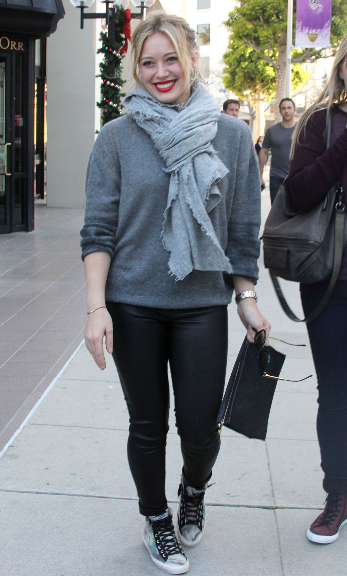 Hilary Duff seen out and about in LA