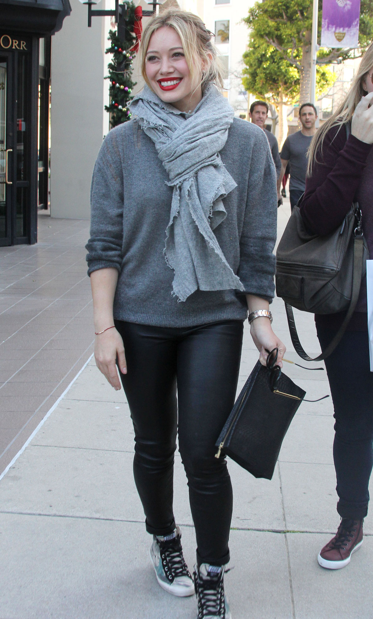 Hilary Duff seen out and about in LA