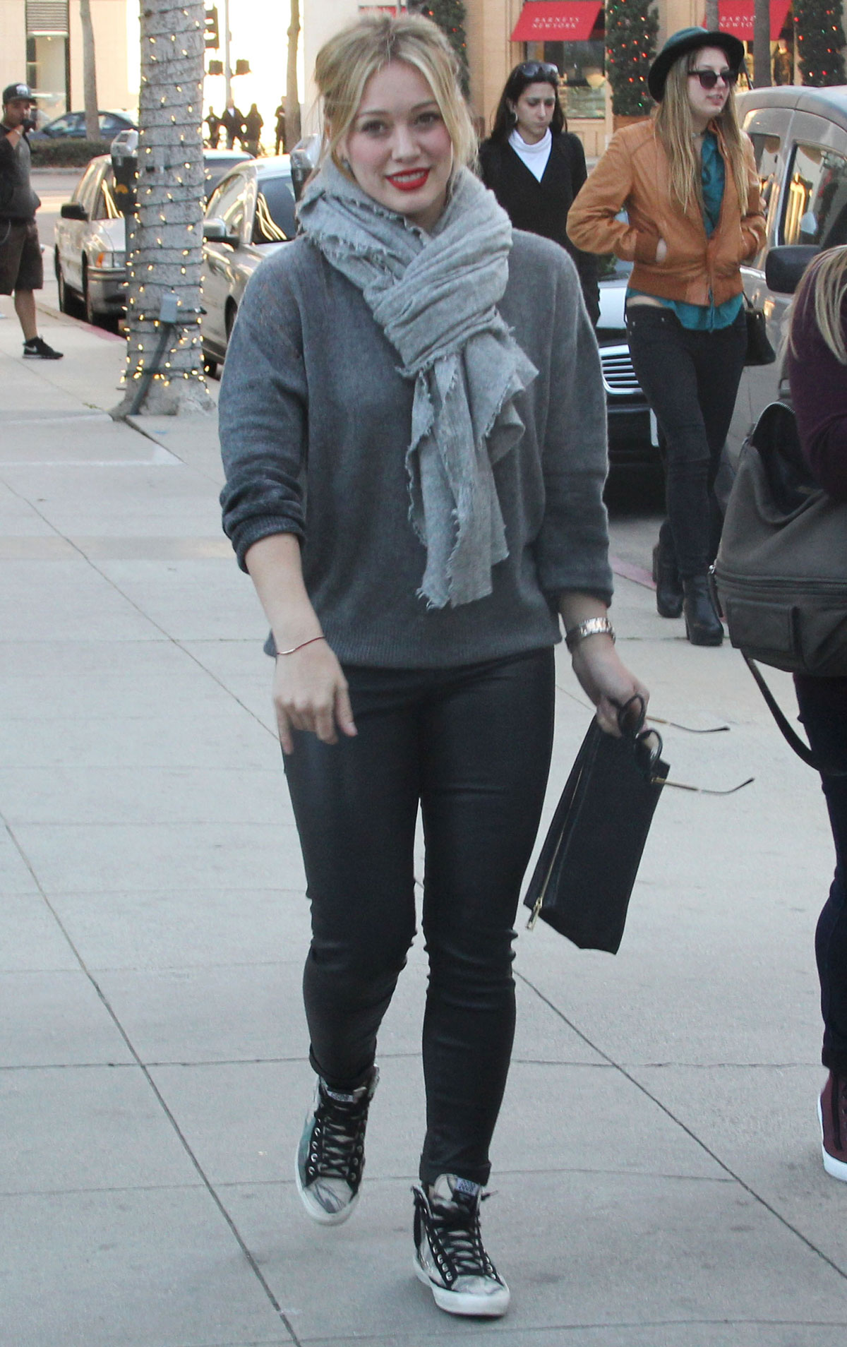 Hilary Duff seen out and about in LA