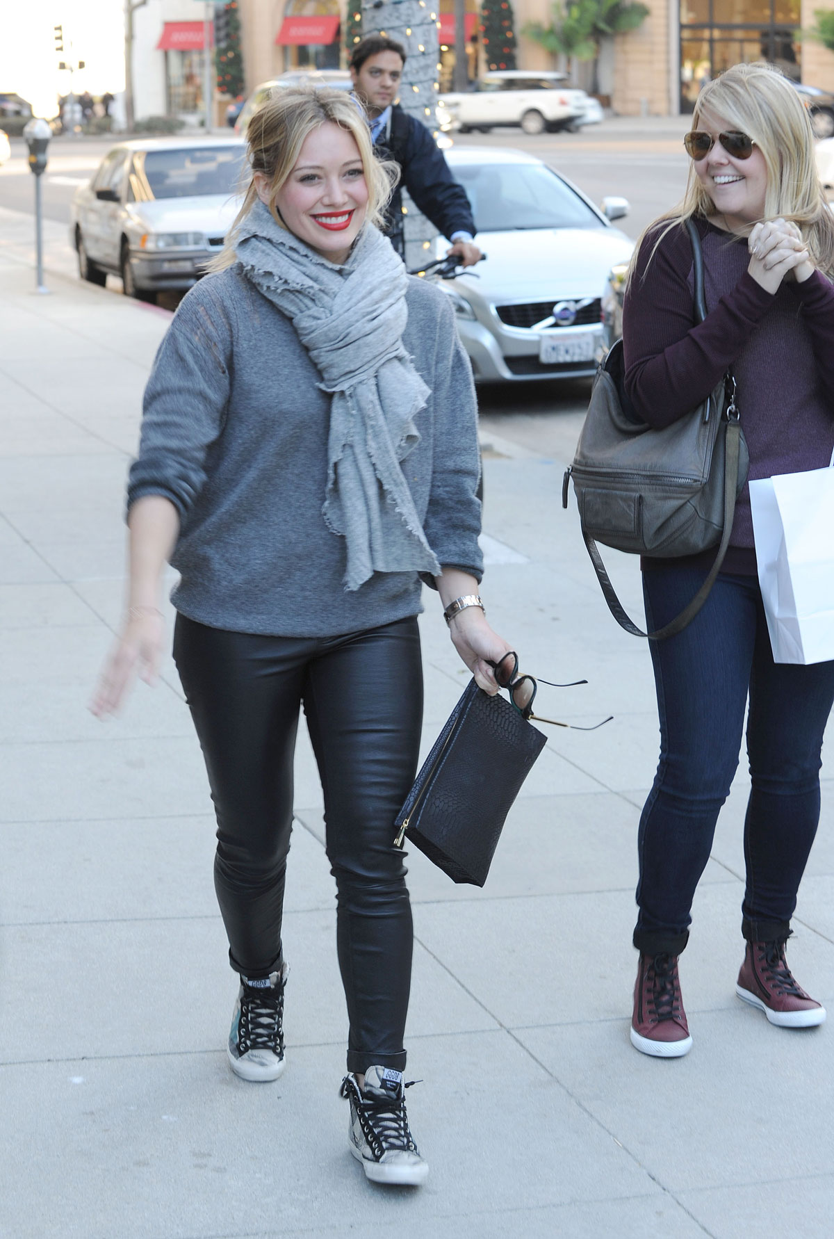 Hilary Duff seen out and about in LA