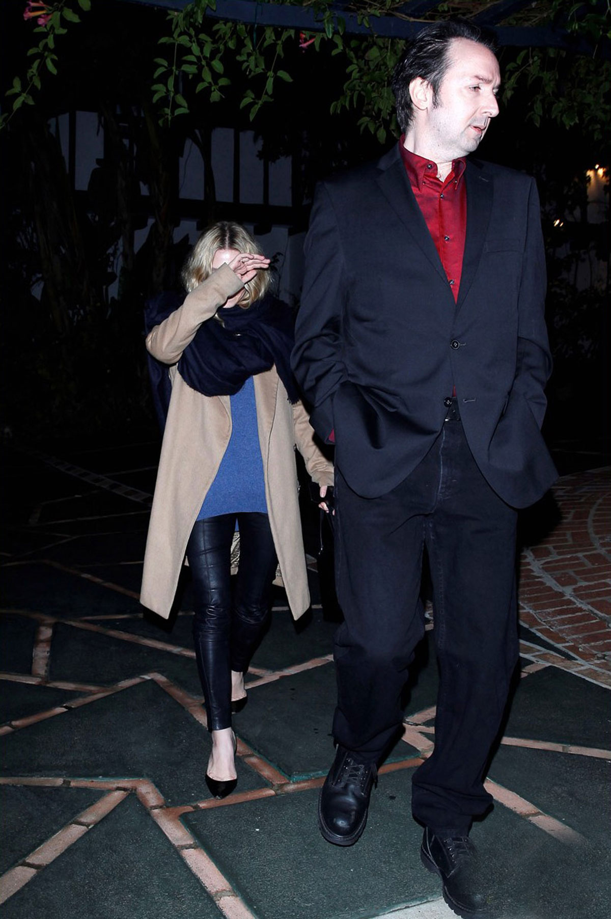 Ashley Olsen leaves a private Holiday party