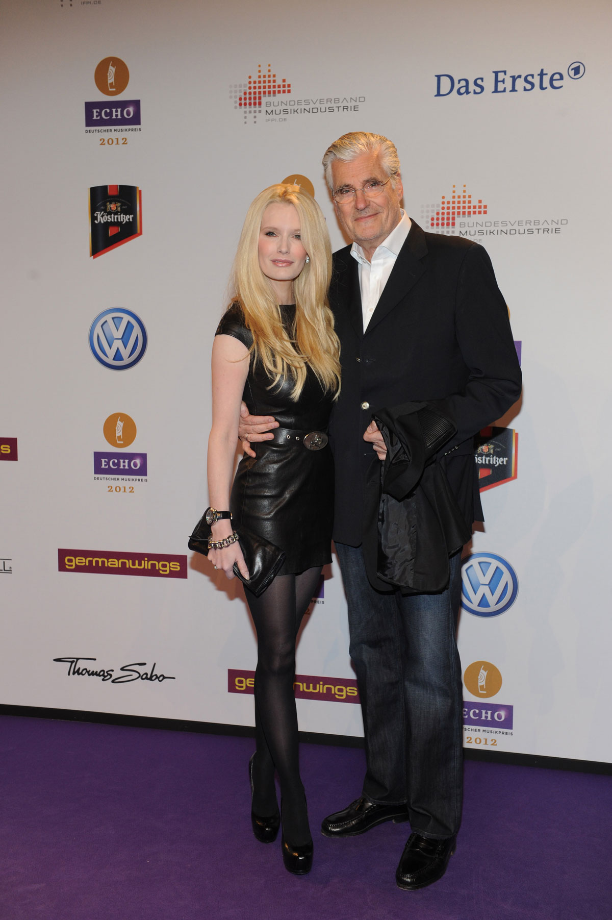 Mirja Du Mont attends Award of the ECHO 2012 in Berlin