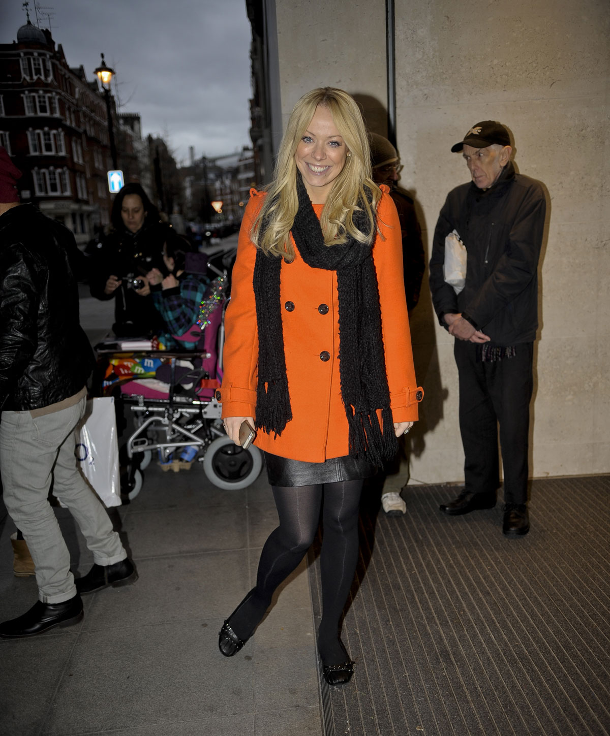 Liz McClarnon BBC Radio 1 studios