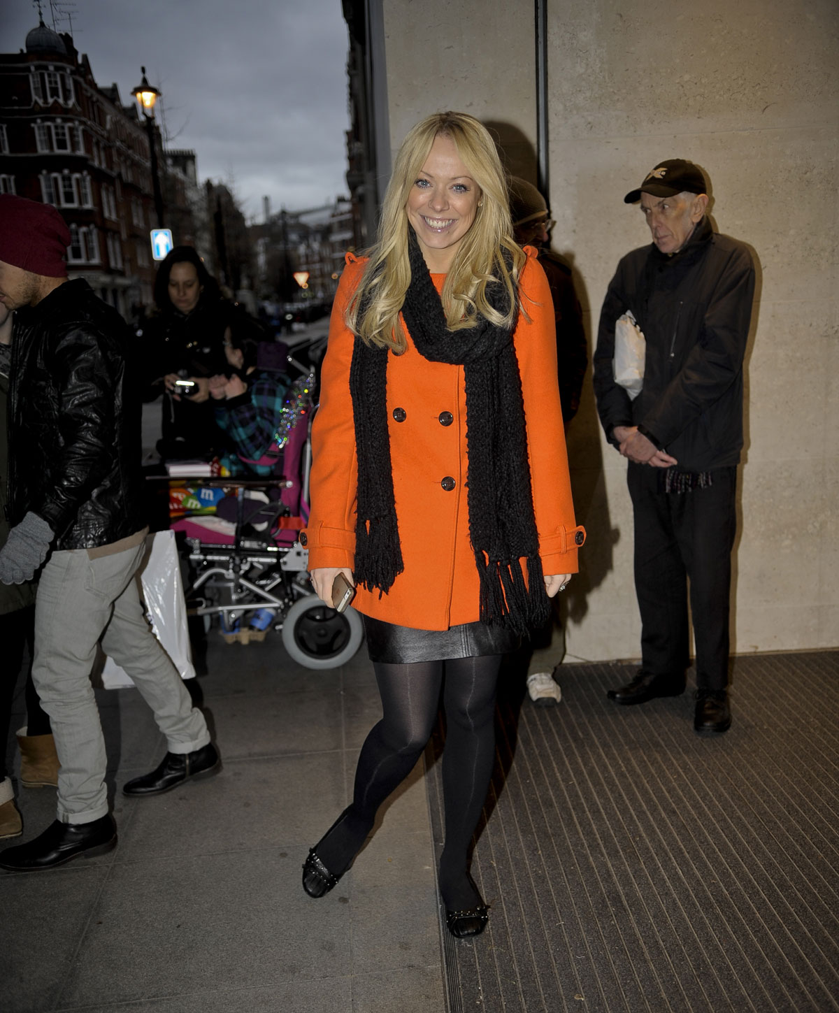 Liz McClarnon BBC Radio 1 studios