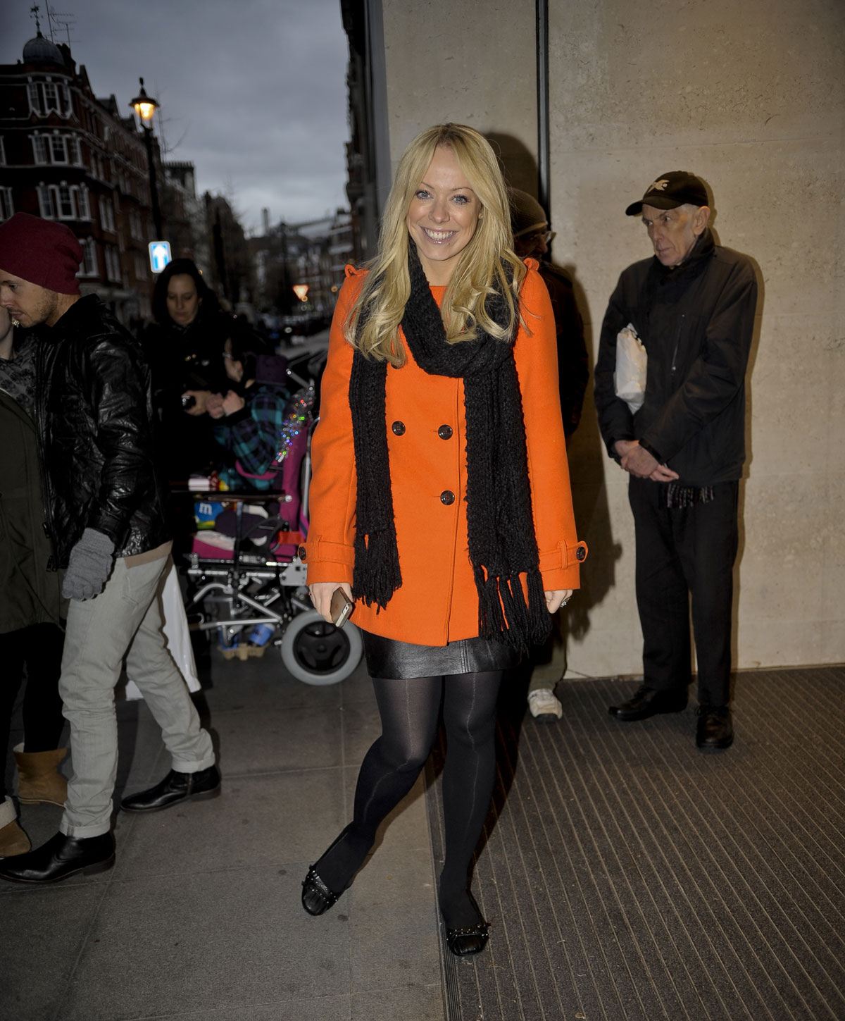 Liz McClarnon BBC Radio 1 studios