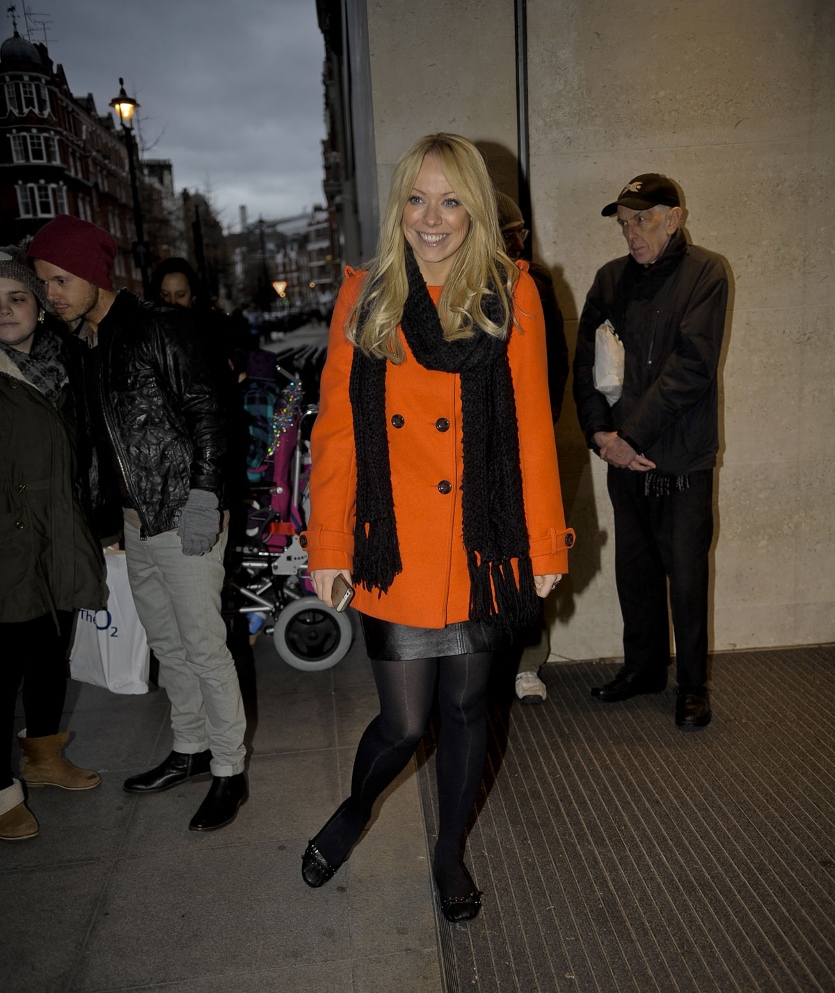 Liz McClarnon BBC Radio 1 studios