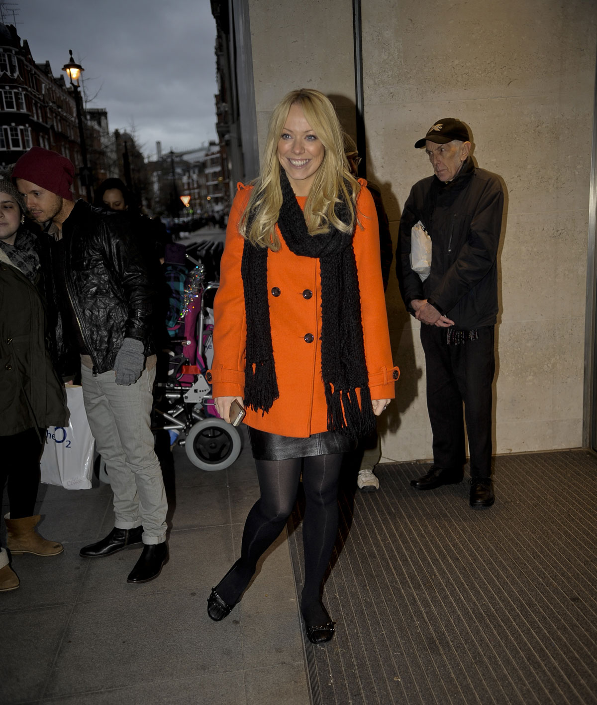 Liz McClarnon BBC Radio 1 studios