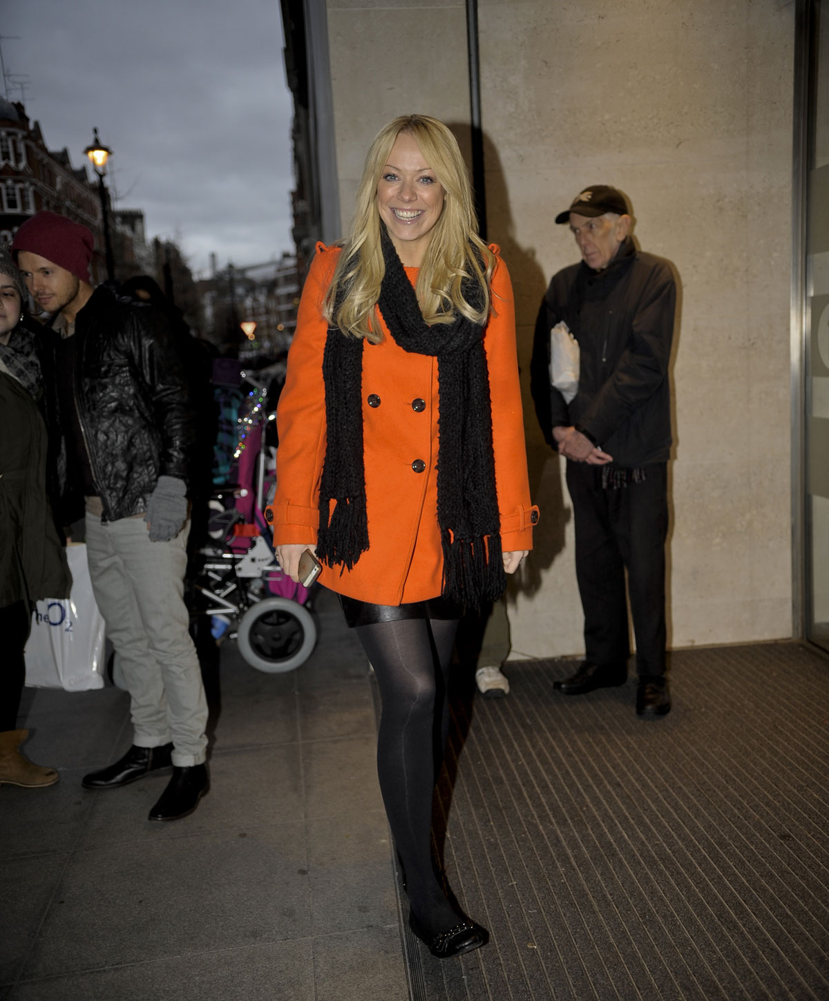 Liz McClarnon BBC Radio 1 studios