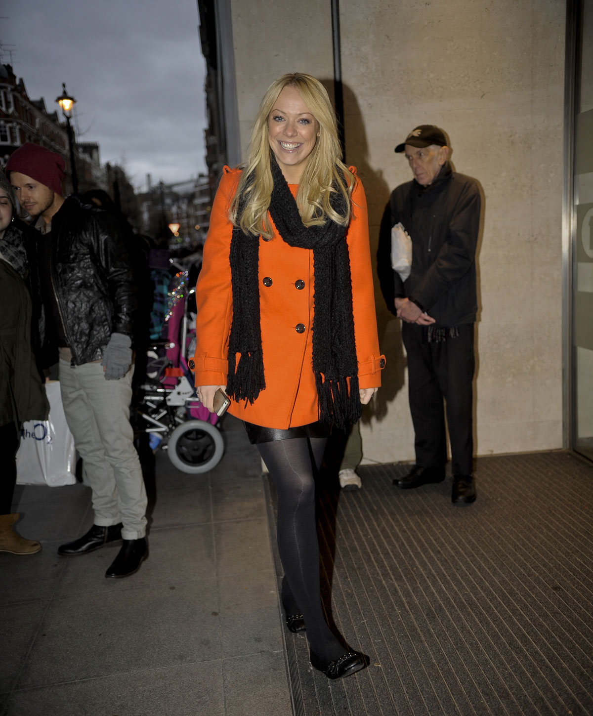 Liz McClarnon BBC Radio 1 studios