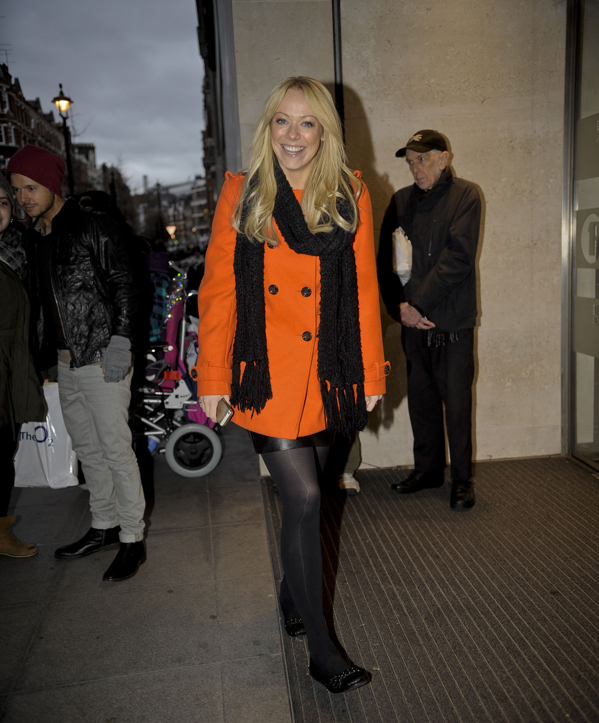 Liz McClarnon BBC Radio 1 studios