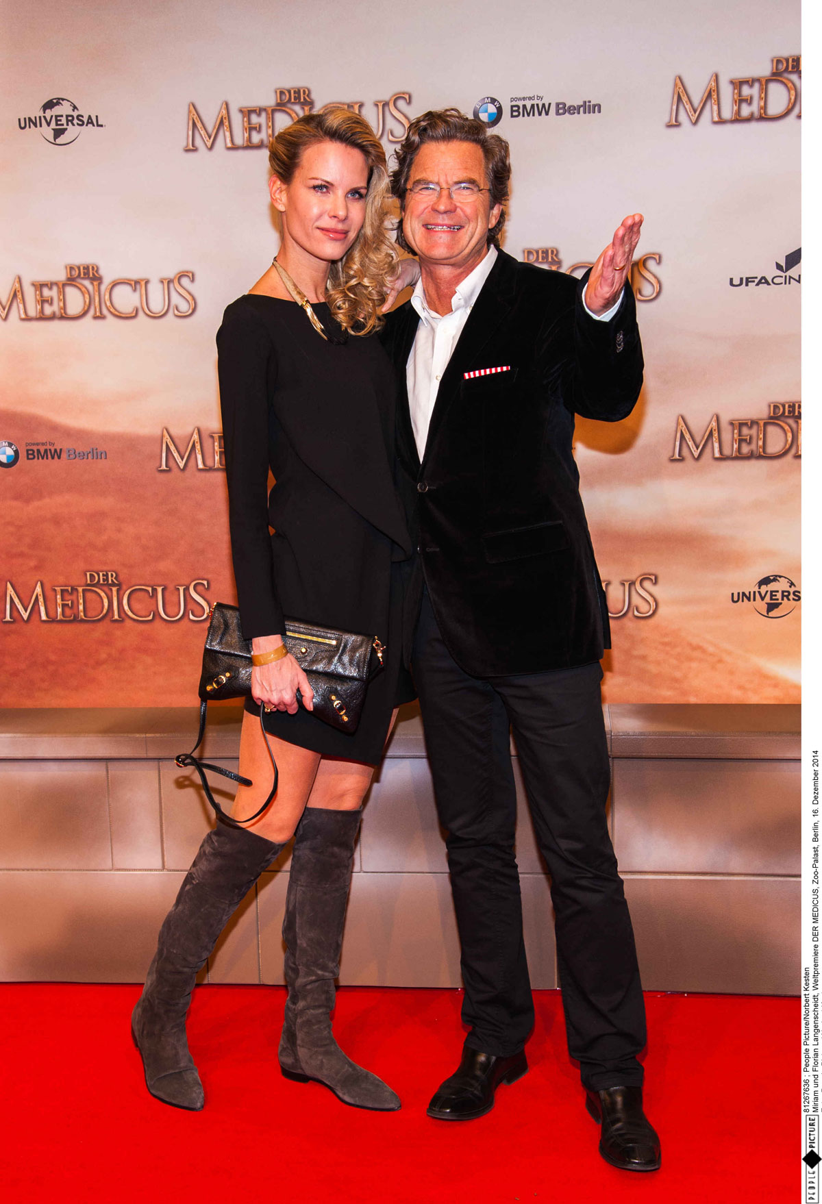 Miriam Langenscheidt attends World premiere of the feature film THE MEDICUS