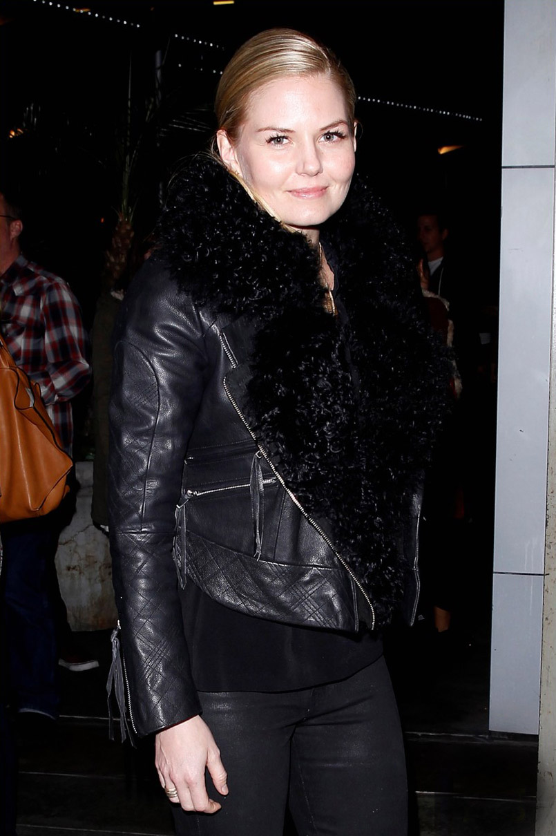 Jennifer Morrison catching a movie at ArcLight Theater