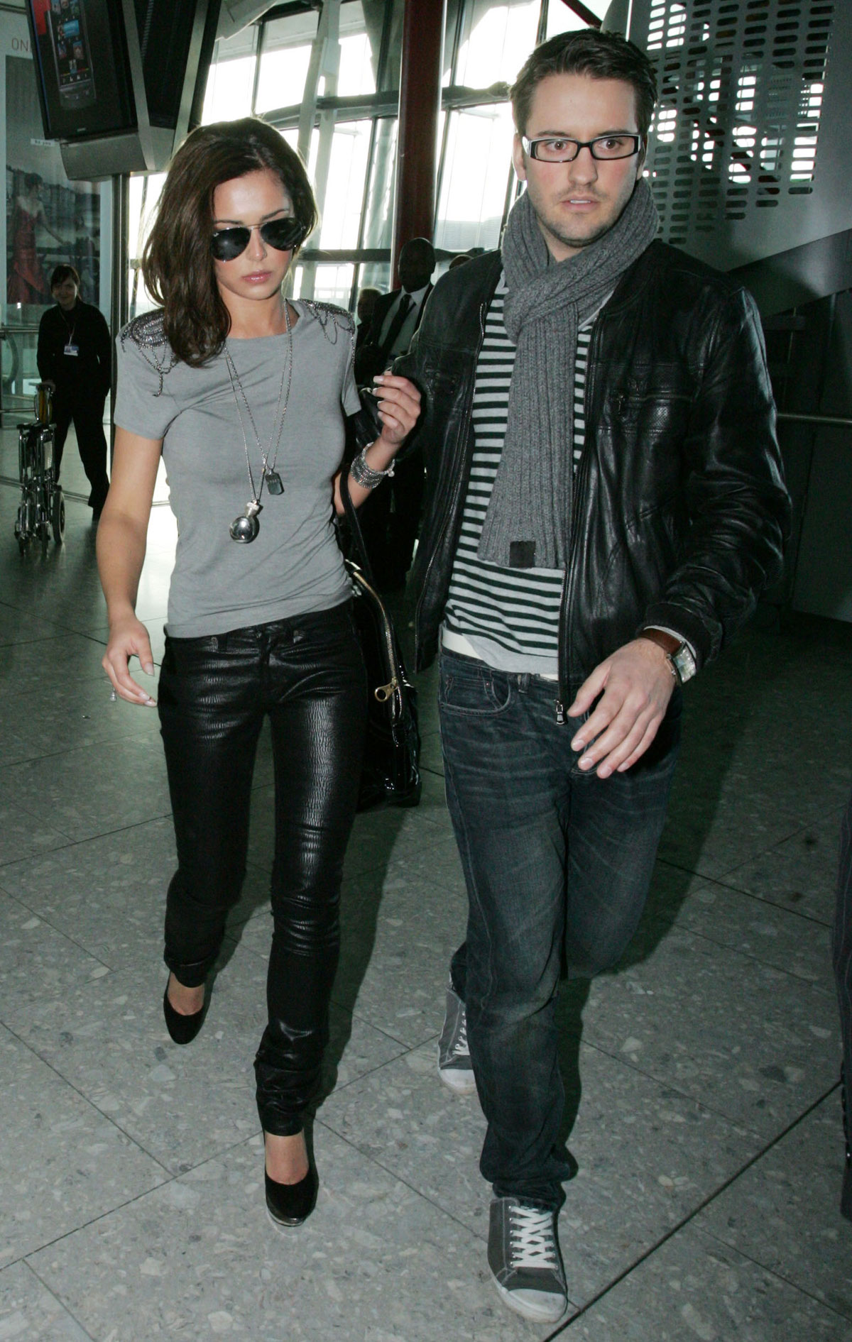 Cheryl Cole at Heathrow Airport