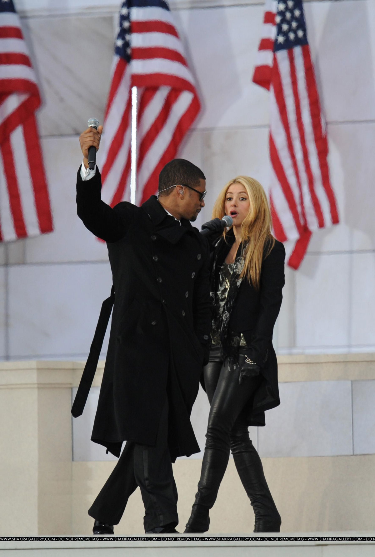 Shakira performs at We are One: The Obama Inaugural Celebration